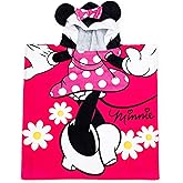Disney Minnie Mouse 22" x 22" Hooded Poncho Bath/Beach Towel