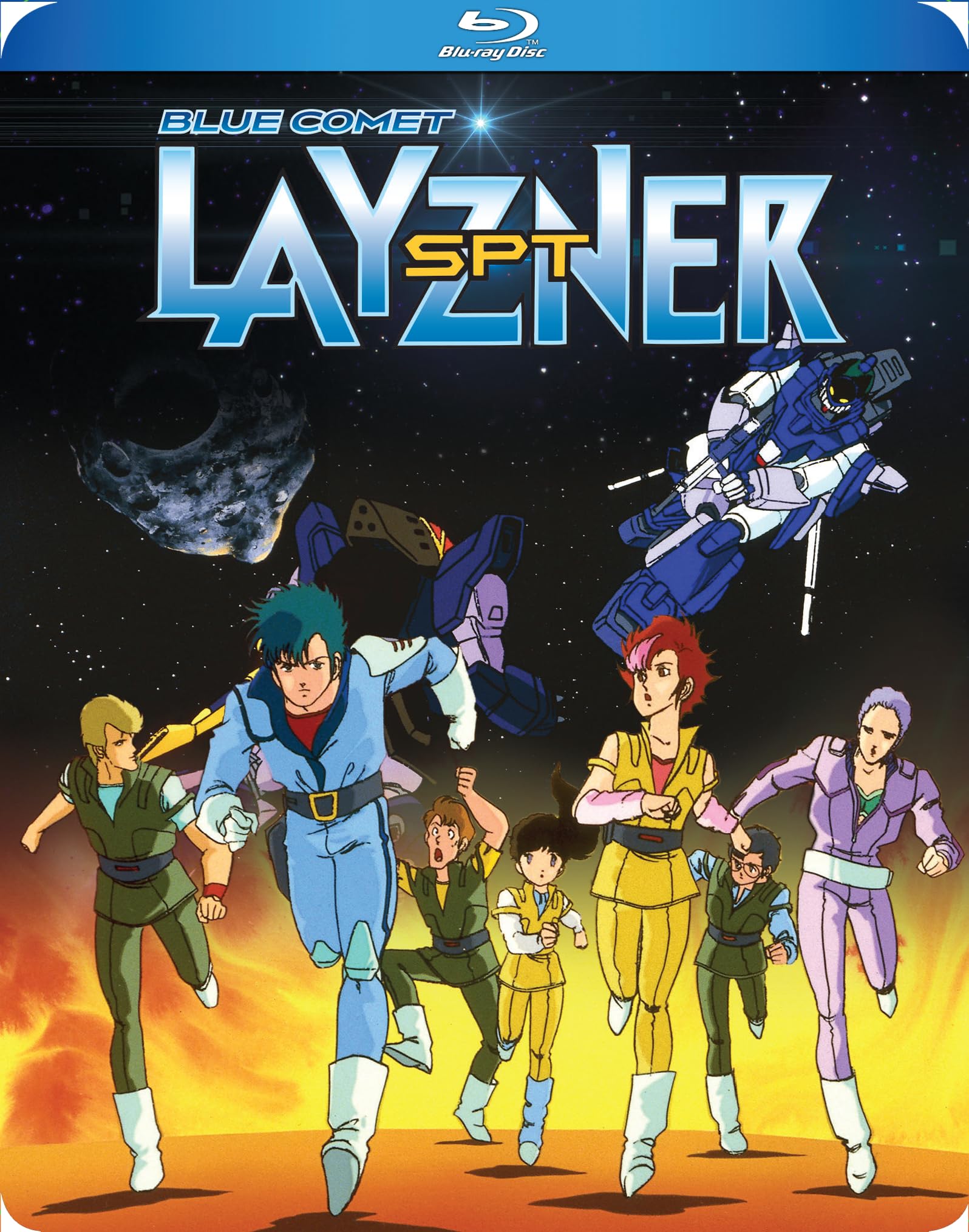 Photo 1 of Blue Comet SPT Layzner Complete Series [Blu-ray]
