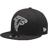 New Era NFL 9FIFTY Black White Adjustable Snapback Hat Cap One Size Fits All