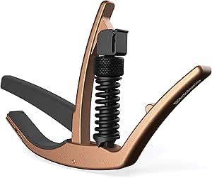 D'Addario Artist Capo, Metallic Bronze Finish