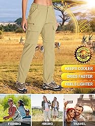 Womens Hiking Pants Convertible Quick Dry Stretch