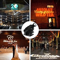 HILITING 40W LED GOBO Projector - 4800 Lumens