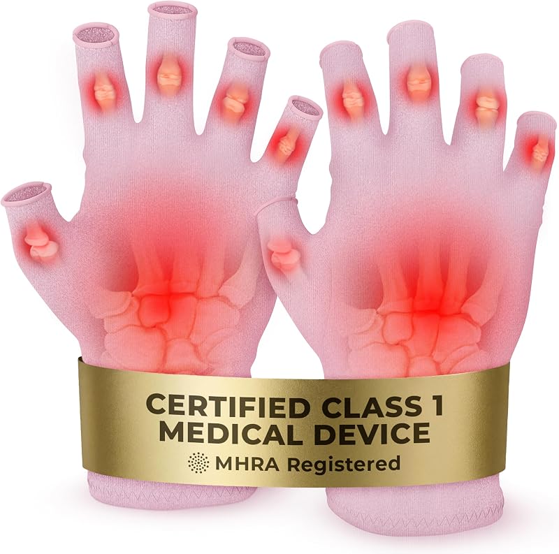 iMedic Arthritis Gloves Medium Fingerless Compression – MHRA Registered