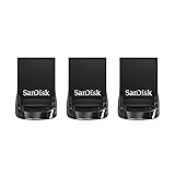 SanDisk 32GB 3-Pack Ultra Fit USB 3.1 Flash Drive