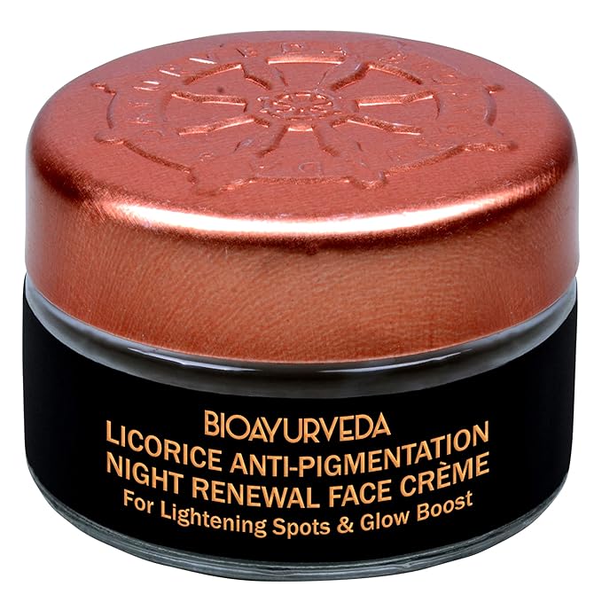 BIOAYURVEDA Licorice AntiPigmentation Night Face Cream Non Greasy