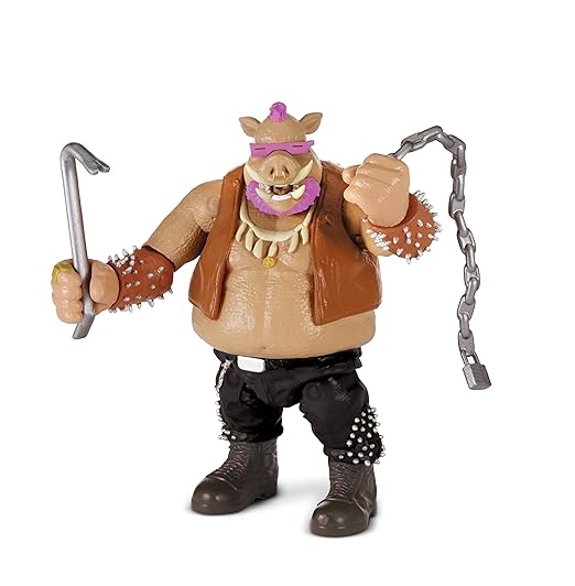 title=Tartarughe Ninja – Fuori Dall'Ombra – Bebop – Personaggio In Azione 12 Cm