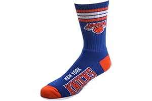 For Bare Feet NBA 4 Stripe Deuce Crew Sock Team Color