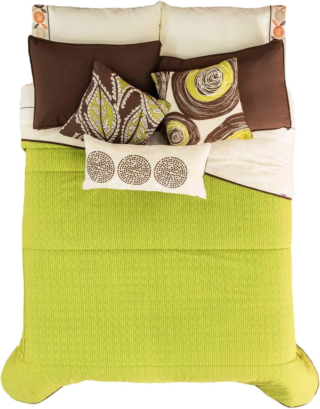 Vianney Ikal Lime Green Comforter Set Home & Kitchen