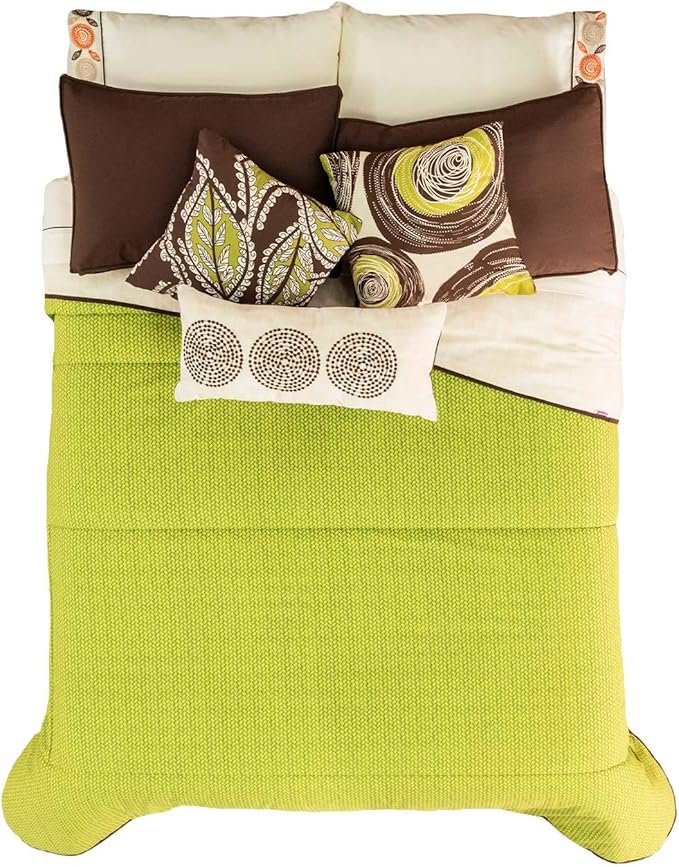 Vianney Ikal Lime Green Comforter Set Home & Kitchen