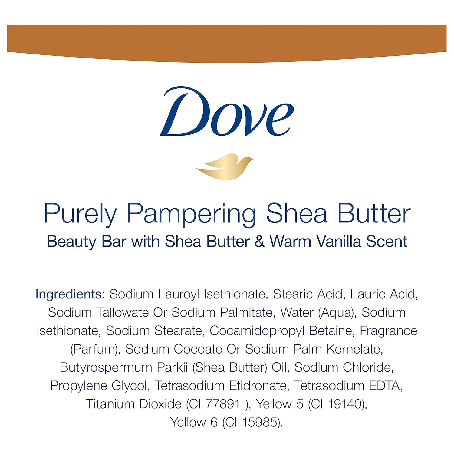 Dove Purely Pampering Beauty Bar for Softer Skin Shea Butter More Moisturizing Than Bar Soap 3.75 oz 14 Bars : Beauty