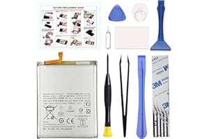 GREEN FUSION for Galaxy A54 5G & A34 5G Battery, EB-BA546ABY Replacement Battery Compatible with Samsung Galaxy A54 5G A34 5G with Installation Instruction & Repair Toolkit