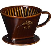 Kalita Style Coffee dripper, 102, 4 cups, Brown