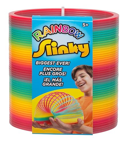 The Original Slink Brand Ginormous Rainbow Slinky Kids Spring Toy