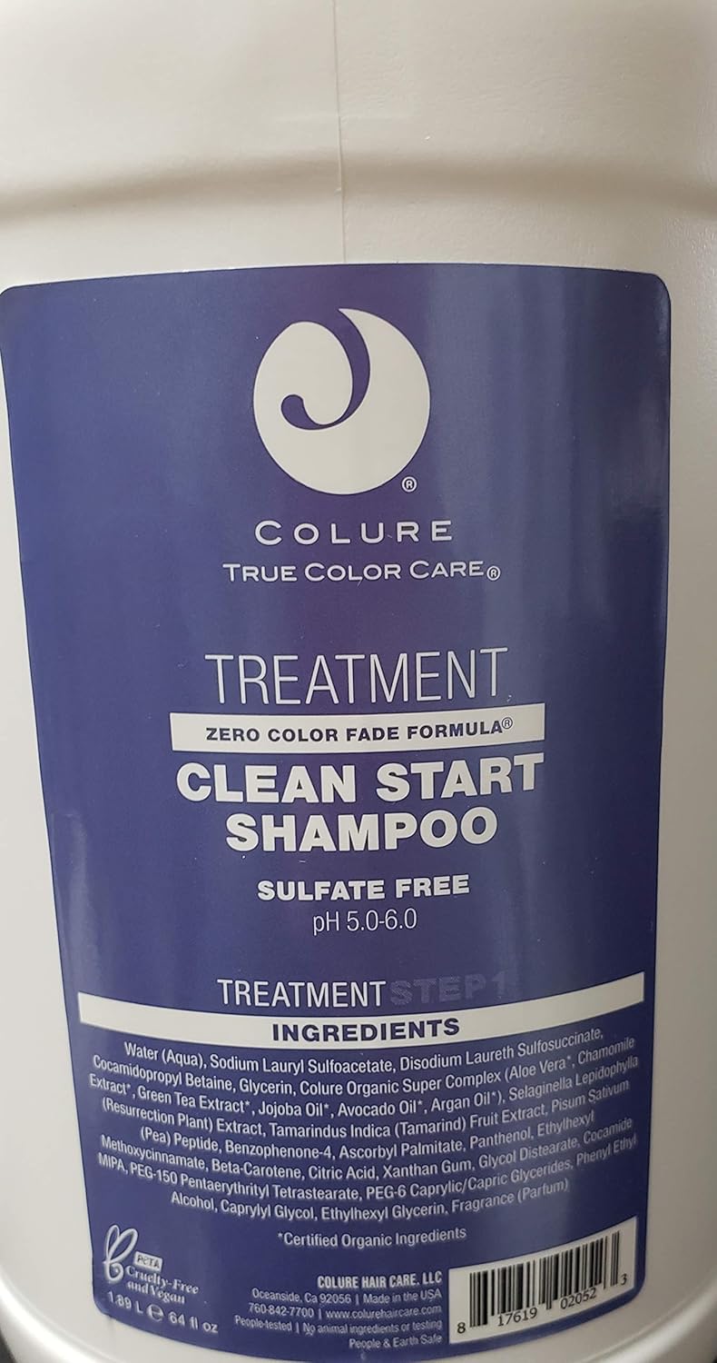 Amazon Com Colure Treatment Clean Start Shampoo 64 Oz Beauty