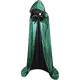 OurLore Unisex Adults Full Length Hooded Cape Halloween Christmas Cloak