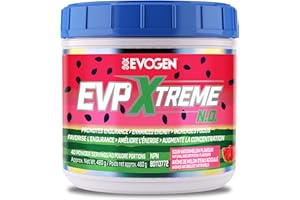 Evogen EVP Xtreme NO - Pre-Workout | Muscle Pump, Energy & Focus, Boosts Nitric Oxide | Arginine Nitrate, L-Citrulline, Natur