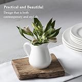 WM Bartleet & Sons Porcelain Jug 300 ml ½ pint White view 5