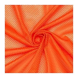 Pico Textiles 4 Yards Bolt - Orange Polyester Micro