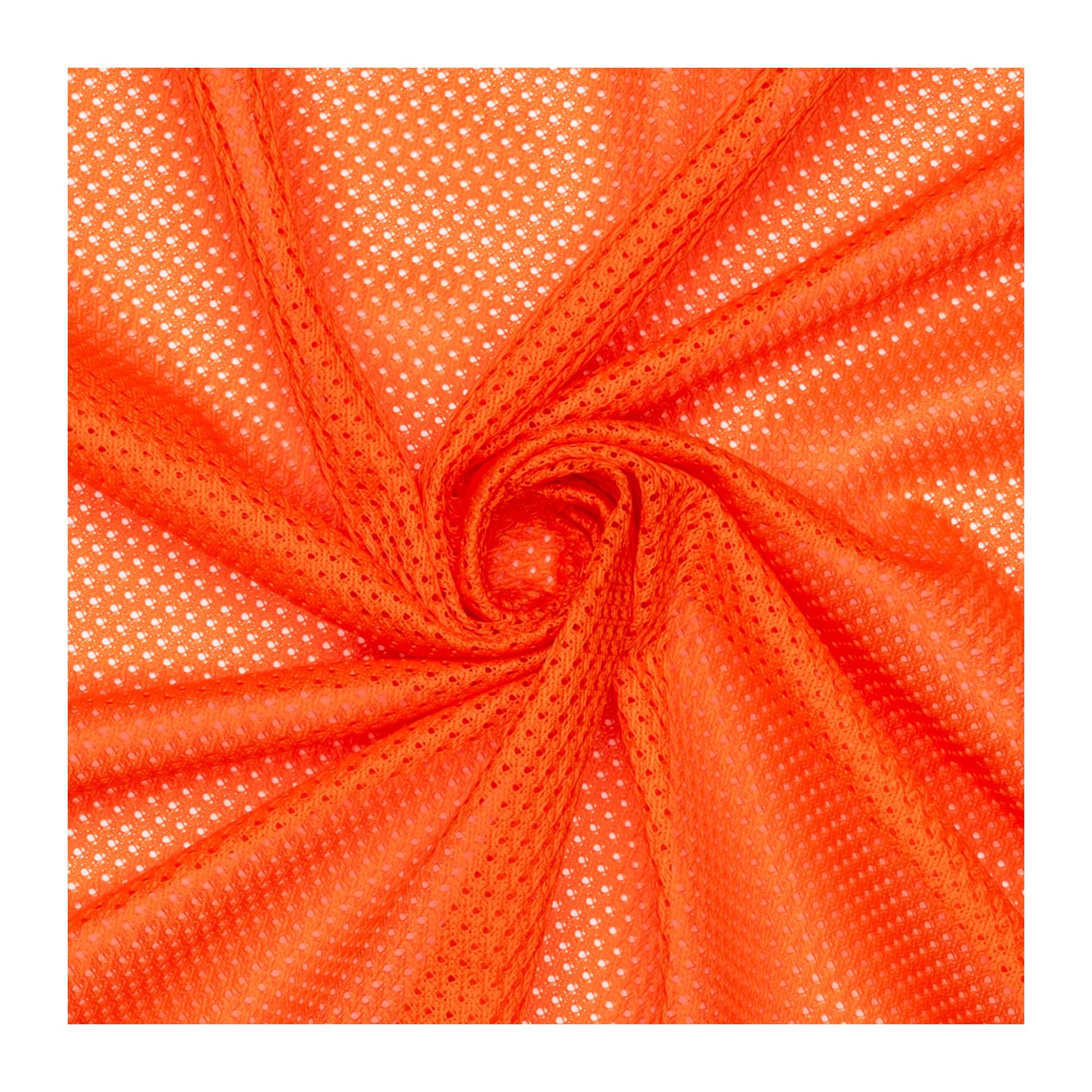 Pico Textiles 4 Yards Bolt - Orange Polyester Micro