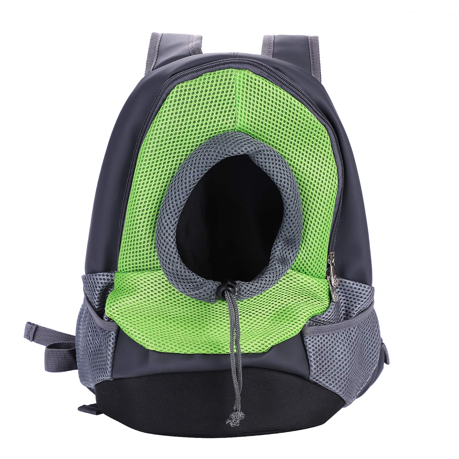 Dog Cat Pet Carrier Backpack Rucksack Travel Carrier Bag Puppy Front Shoulder Bag Soft Side Breathable Mesh Head Out Design Airline Approved Lightweight Carry Bag For Biking Hiking Trip Shopping