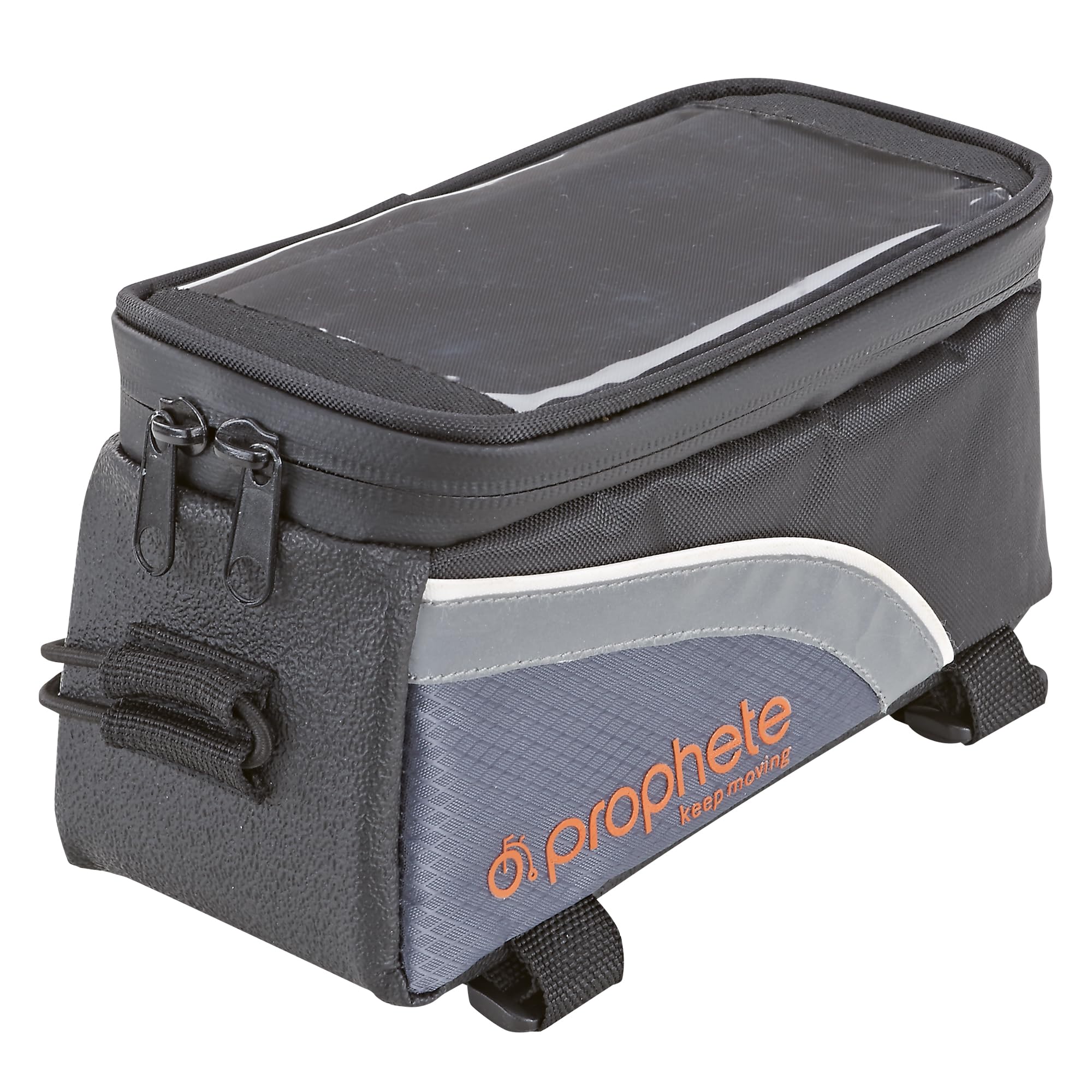 Prophete Frame Bag with Waterproof Compartment - Black