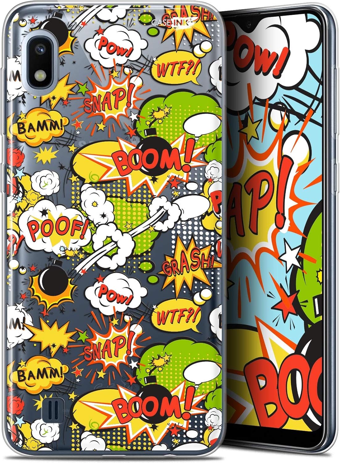 Caseink Bim Bam Boom Gel Case For Samsung Galaxy A10 6 2 Flexible Anti Shock Printed In France Amazon De Elektronik amazon de