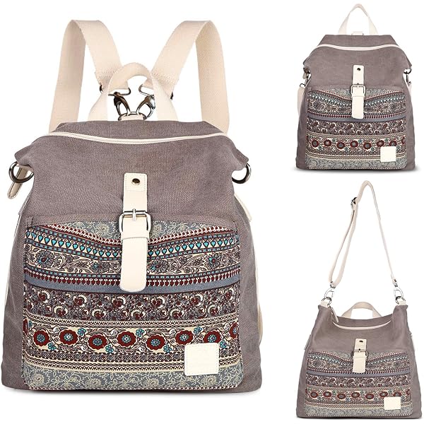Senya Women's Unicorn & Rainbow Backpack Purse - Quilted Travel Daypack With Laptop Sleeve