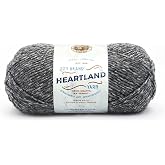 Lion Brand Yarn Heartland Yarn, Worsted-Weight Yarn for Knitting, Crocheting, and Crafting, 1 Pack, Great Smoky Mountains