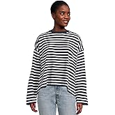 Madewell Womens Long Sleeve Easy Tee (Texture)