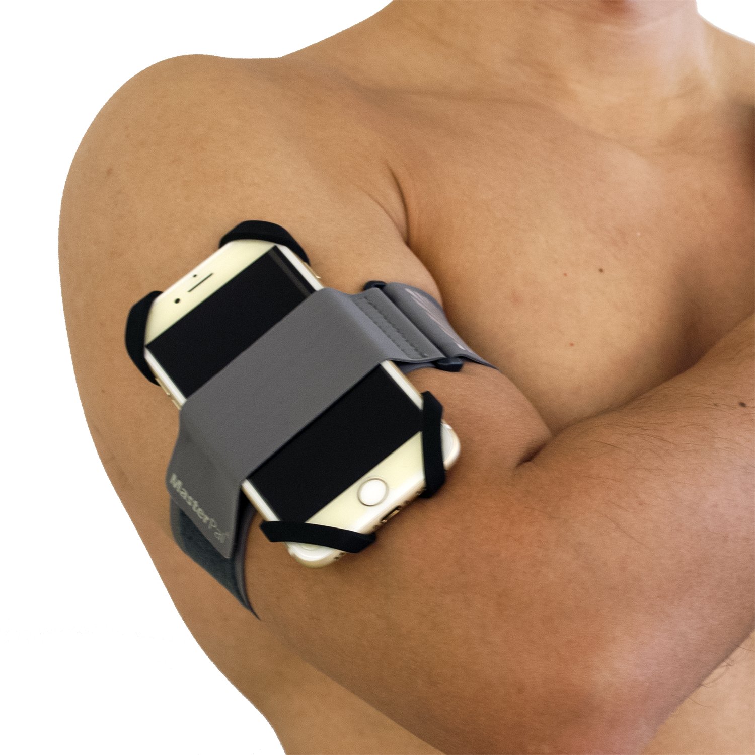 MasterPal Elastic Armband for Running Sports, Fitness Armband, Armband