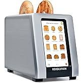 Revolution R180 Connect Plus Smart Toaster with Touchscreen – Choose from 40+ Bread Types, 7 Browning Levels, & Toastie Press