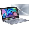 ASUS ZenBook S13 Ultra Thin & Light Laptop 13.9” FHD, Intel Core i7-8565U CPU, GeForce MX150, 8GB RAM, 512GB PCIe SSD, Windows 10 Pro, Silver Blue, UX392FN-XS71