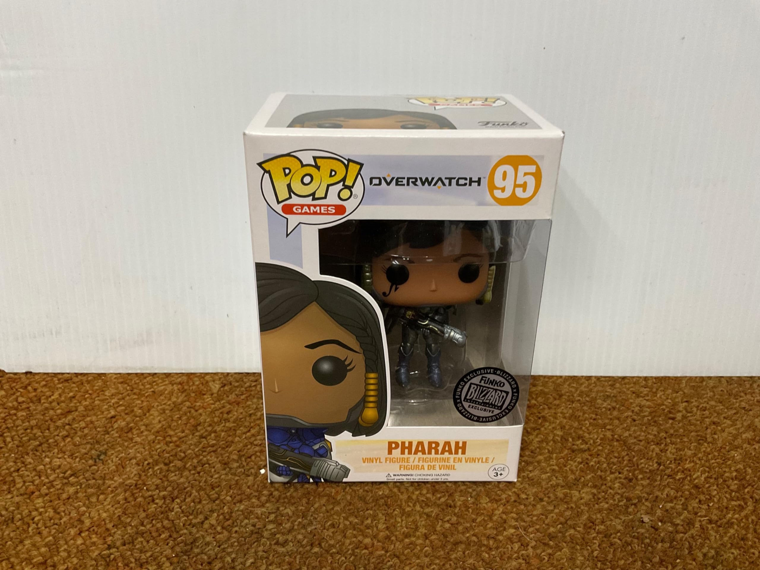 Funko Overwatch-Pop Vinyl Figure 95 Pharah-Limited Edition, 9 cm, 14075