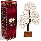 VIVIRAA Rose Quartz Tree of Life – Handmade Healing Crystal Gemstone Tree for Peace, Love & Harmony Feng Shui Decor & Unique Spiritual Gift for Women, Birthday & Home (Rose)