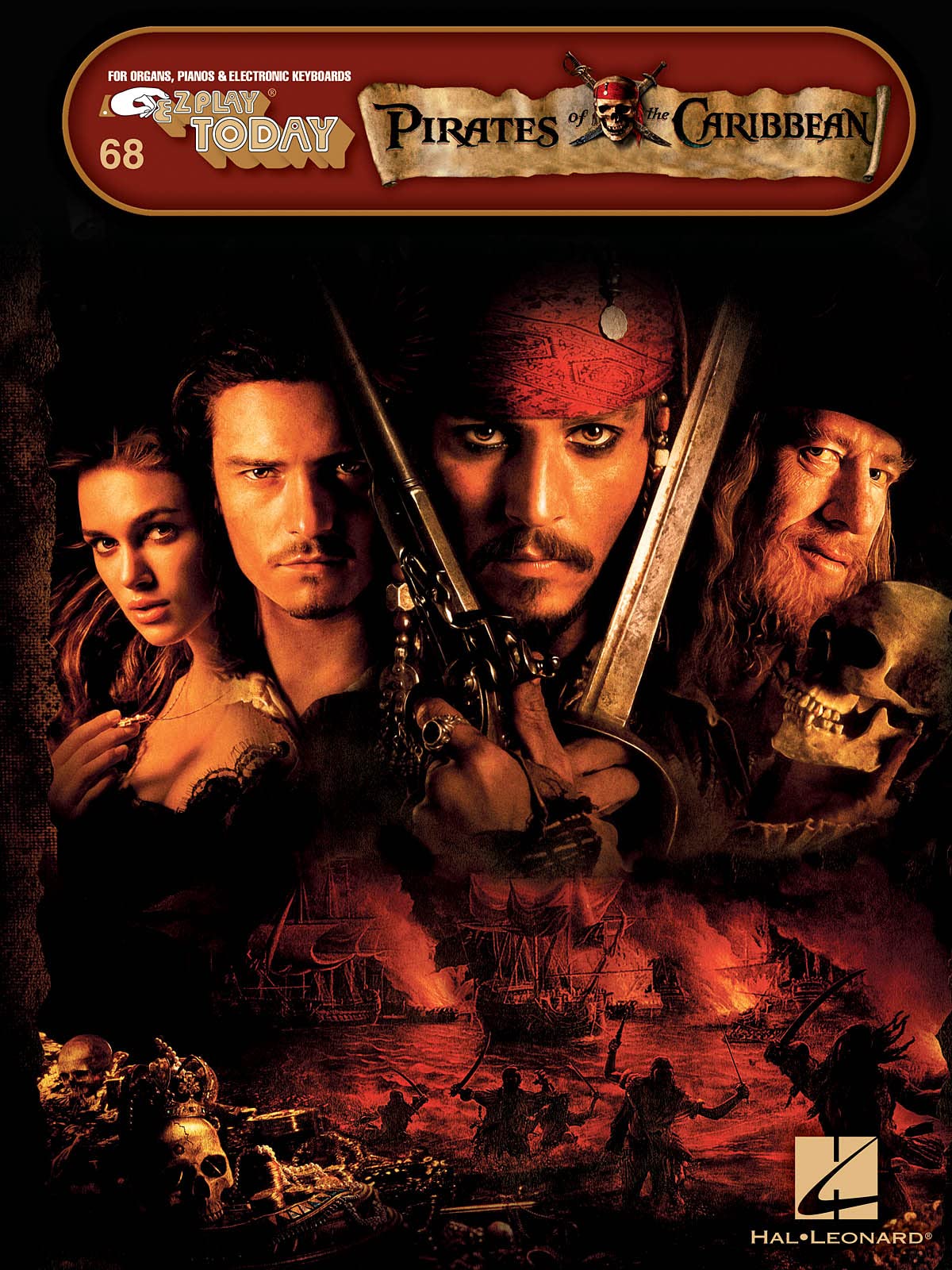 E-Z Play Today Volume 68 Pirates Of The Caribbean Kbd Book/Cd: E-Z Play Today: 68 - Music from the Motion Picture Soundtrack