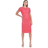 JS Collections Womens Suzy Scalloped Cocktail Dress