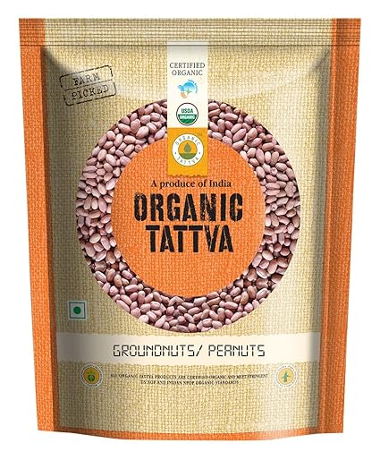 Organic Tattva Groundnuts/Peanuts, 500g