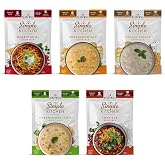 SIMPLE KITCHEN Soup Sampler Variety Pack, 8 Servings, Camping Food, 5 Pack