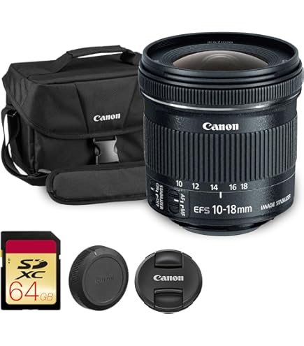 Amazon.com : Canon EF-S 10-18mm f/4.5-5.6 IS STM Lens (Renewed