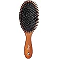 Diane Oval Reinforced Boar Paddle Brush, Large Oval (D9001)