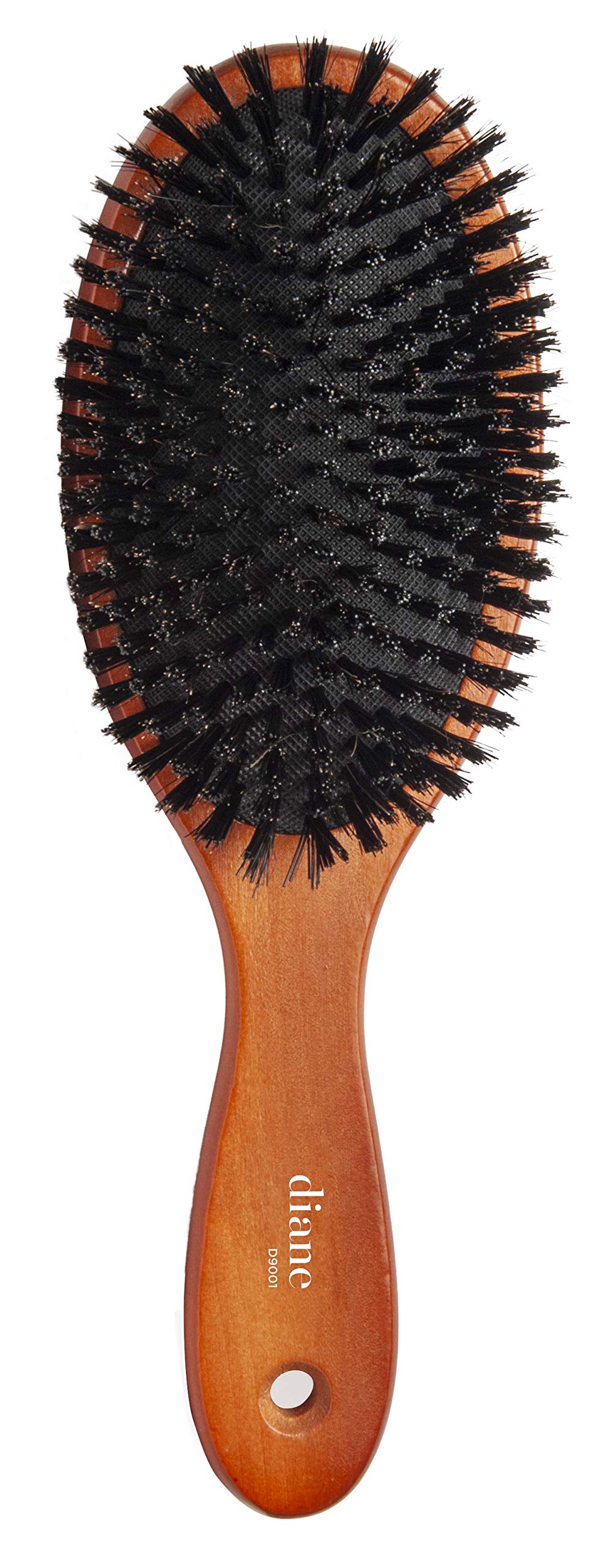 Diane Oval Reinforced Boar Paddle Brush, Large Oval (D9001)