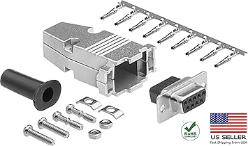 conector de crimpado hembra db9