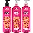 Not Your Mother's Naturals Curl Defining 1 Shampoo and 2 Conditioners (3 Pack) - 98% Naturally Derived Ingredients - Gardenia Mango Butter