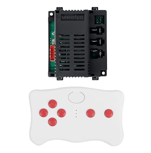 2.4G Bluetooth Remote Control and RX19 FCC Control Box for Kids Powered ...