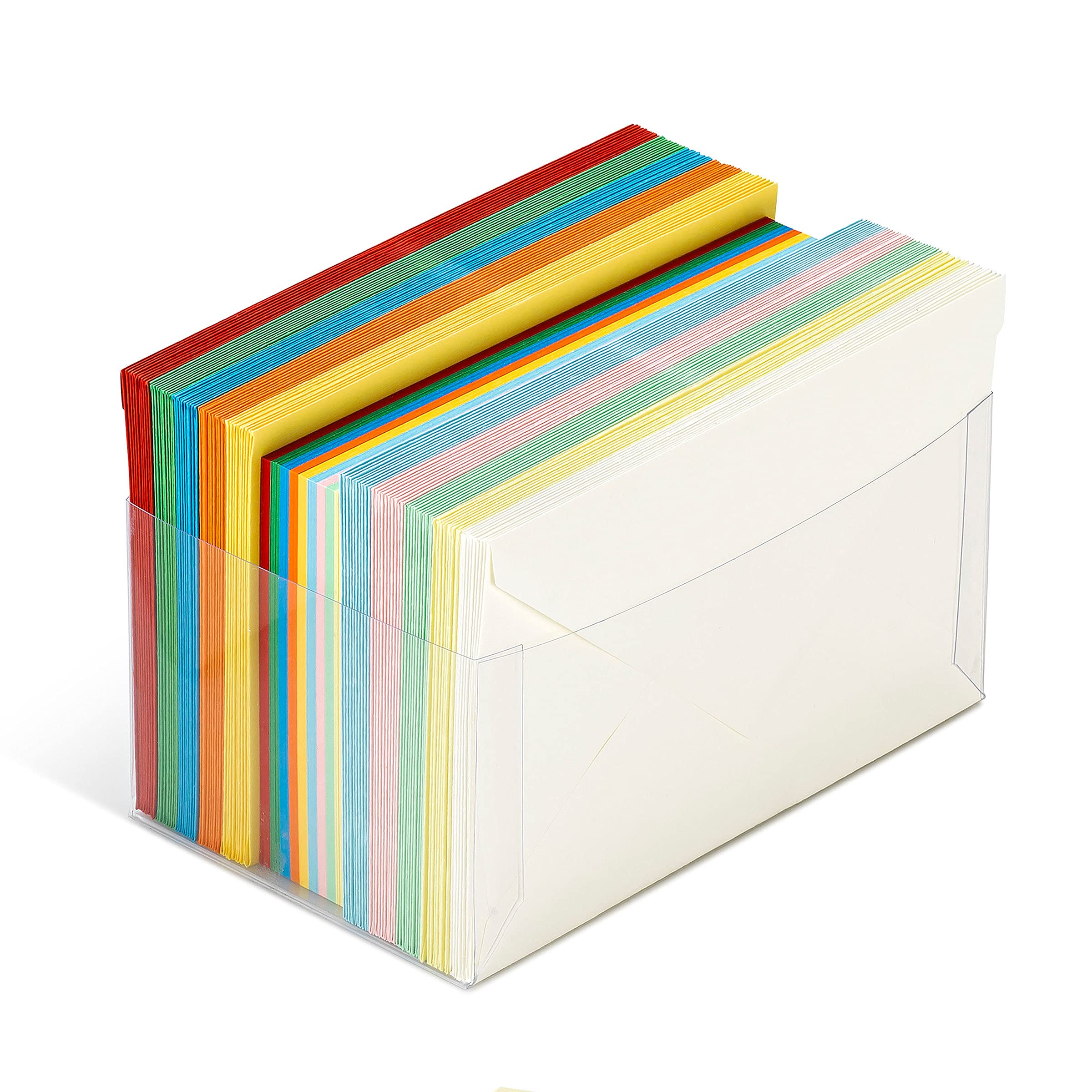 FAVINI Rainbow Multicolour Envelope – Envelopes (Multicolour, 90 g/m², 90 mm, 14 cm)