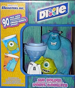 Amazon Com Dixie Cup Holder Disney Pixar Monsters Inc Home Kitchen