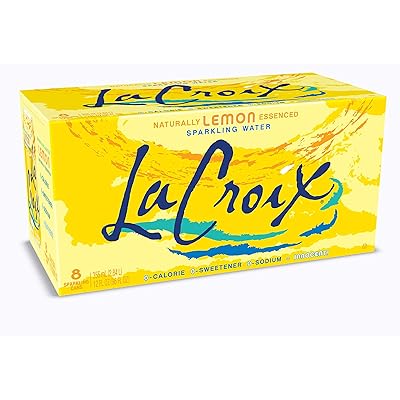 LaCroix, Sparkling Water, Lemon, 12 oz (pack of 8)