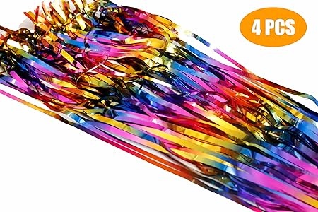 Metallic Tinsel Curtains Foil Curtain Backdrop Fringe Curtains For