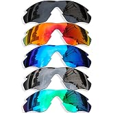 Betterun 5 Pieces Polarized Replacement Lenses for Oakley M2 Frame OO9212 Sunglasses, Anti-Scratch and Impact Resistant