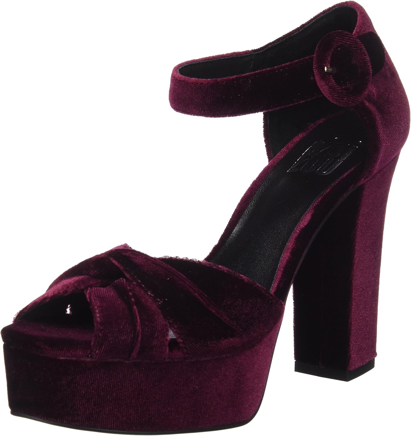 bibi lou velvet heels